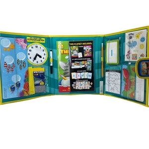 School Zone Kindergarten Learning Playset Homeschool Kit Ages 4–6 Complete- New